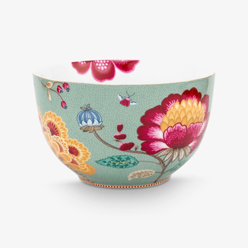 Pip Studio Mavi Porselen Servis Kasesi 23 Cm