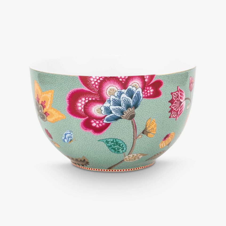 Pip Studio Mavi Porselen Servis Kasesi 23 Cm