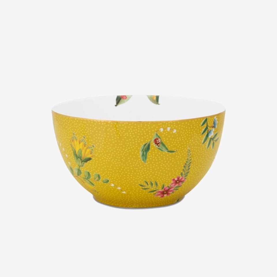 Sarı Porselen Kase 15 Cm La Majorelle Collection by Pip Studio