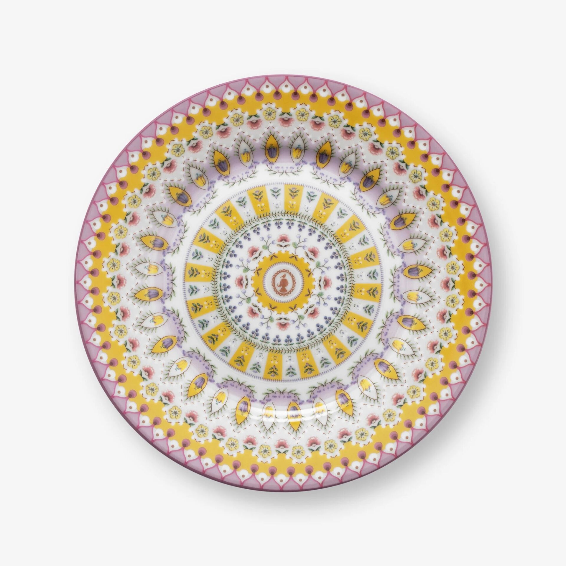 Pip Studio Sarı Porselen Pasta Tabağı 17 Cm