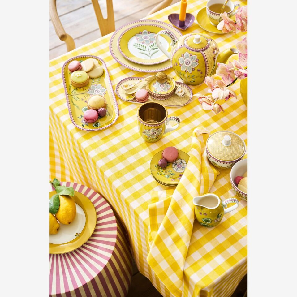 Pip Studio Sarı Porselen Yemek Tabağı 26,5 Cm