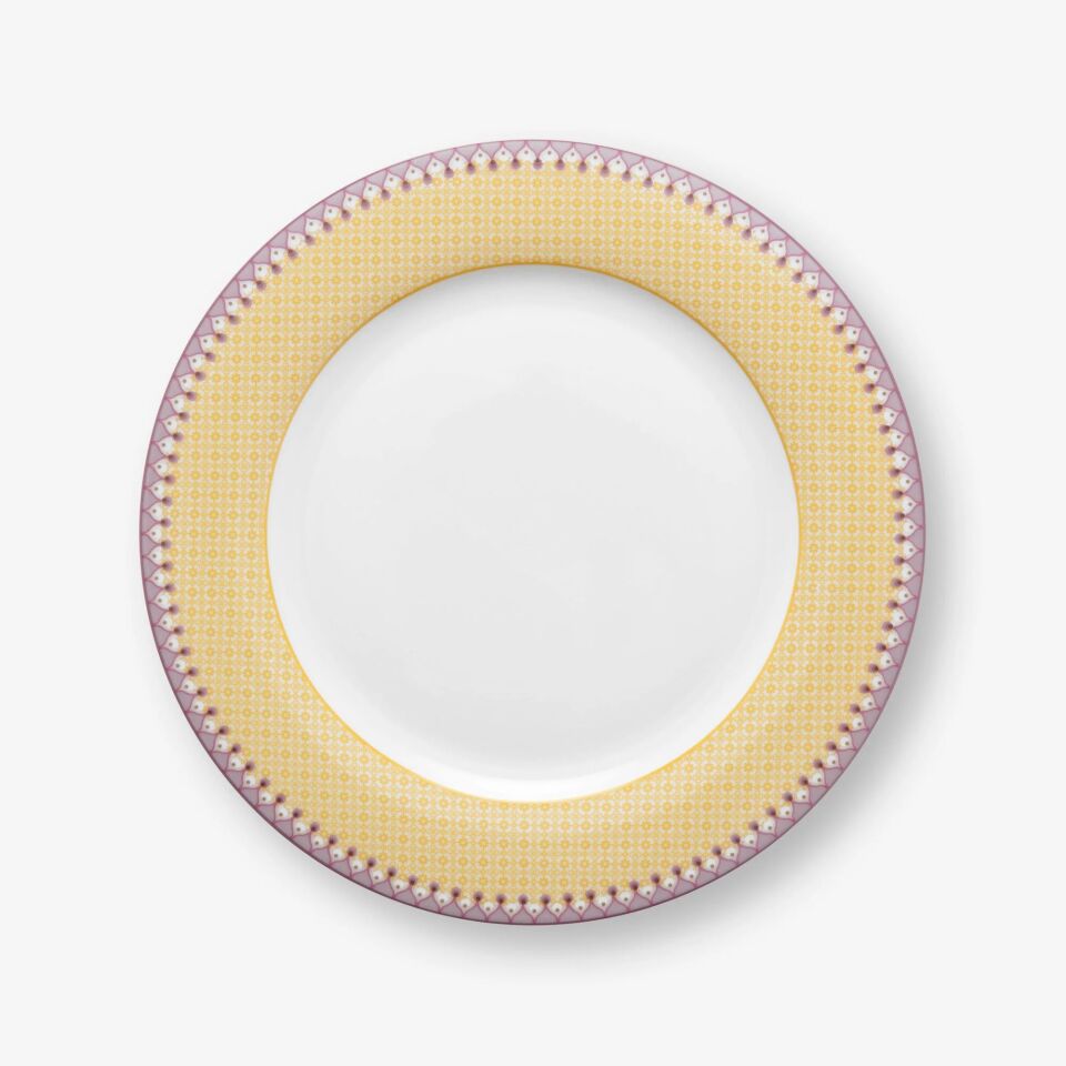 Pip Studio Sarı Porselen Yemek Tabağı 26,5 Cm