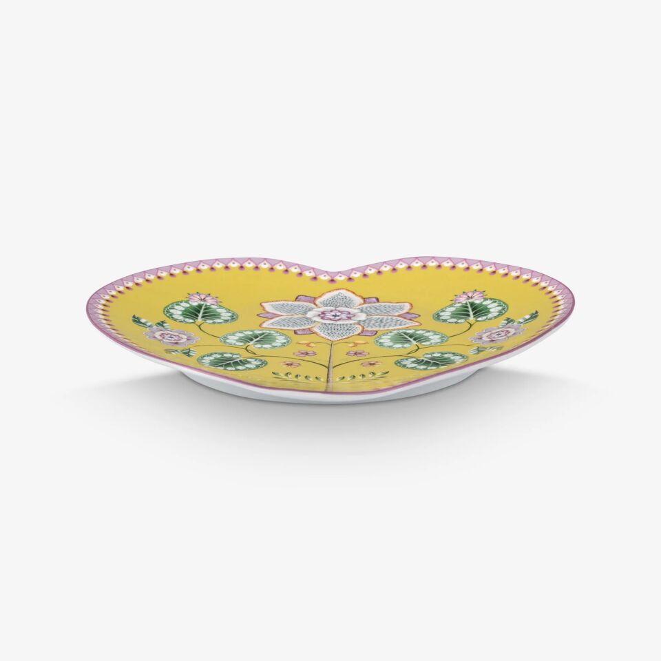 Pip Studio Sarı Porselen Servis Tabağı 21,5 Cm