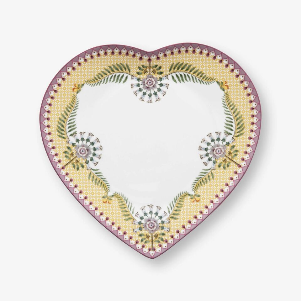 Pip Studio Sarı Porselen Servis Tabağı 21,5 Cm