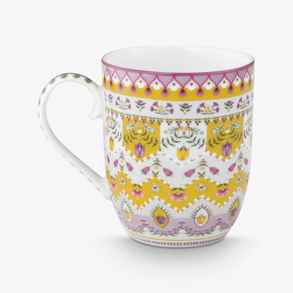 Pip Studio Sarı Porselen Kupa 145 Ml