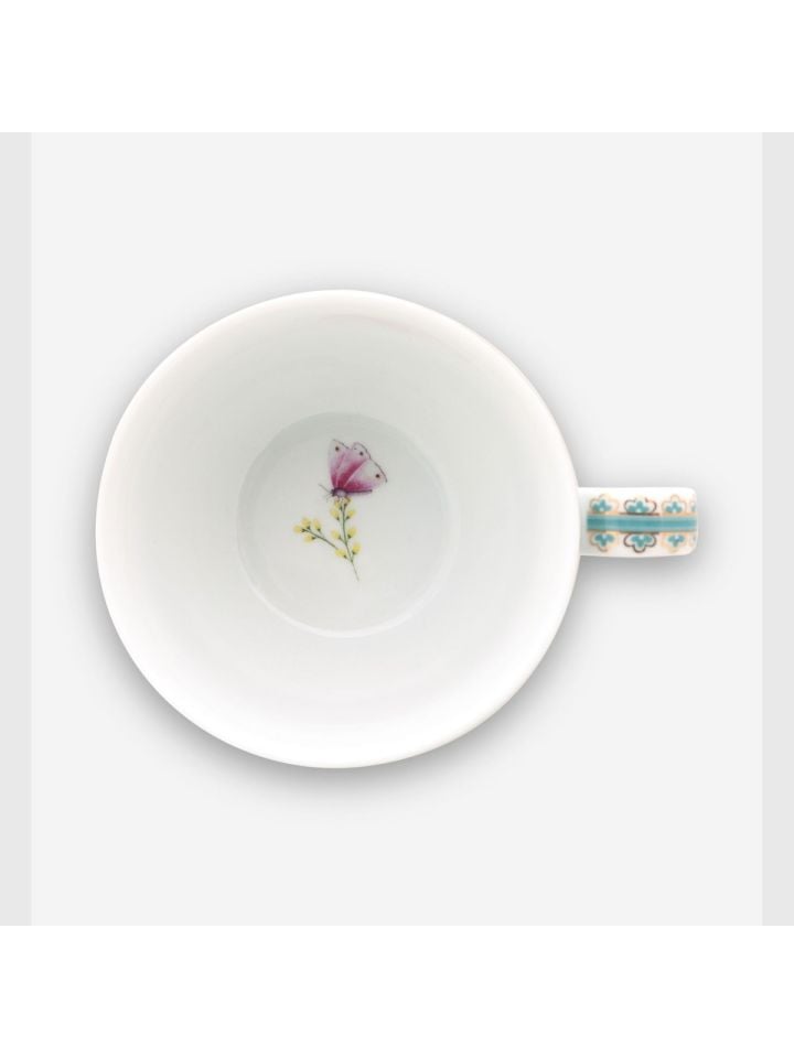 Mavi Porselen Çay Fincan Seti 280 Ml Blushing Birds Collection by Pip Studio