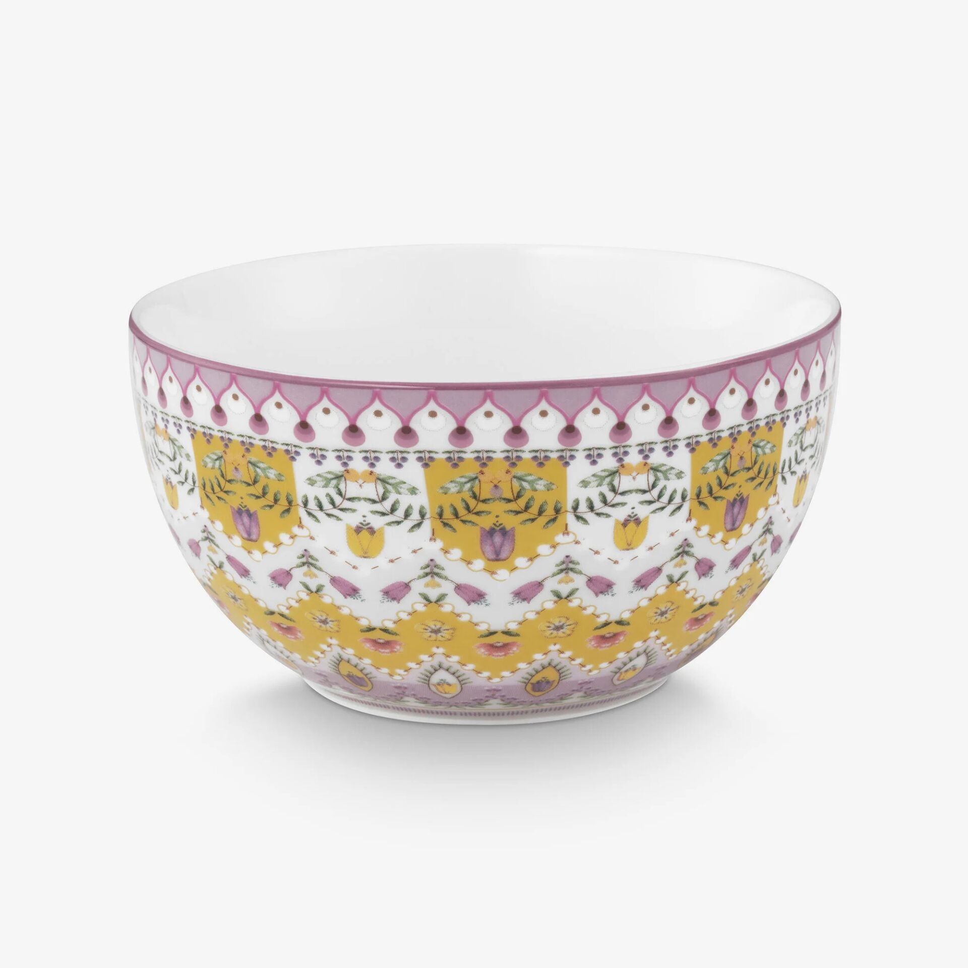 Sarı Porselen Çorba Kasesi 12 Cm Lily & Lotus Collection | by Pip Studio