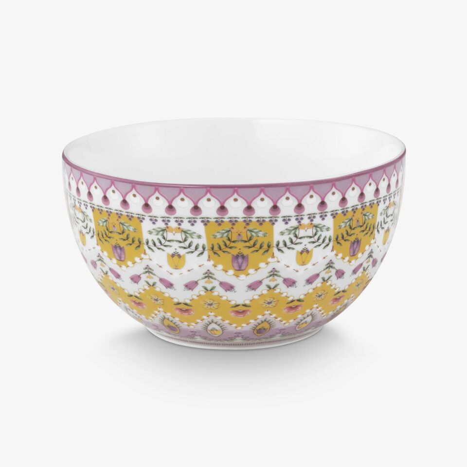 Sarı Porselen Çorba Kasesi 12 Cm Lily & Lotus Collection | by Pip Studio