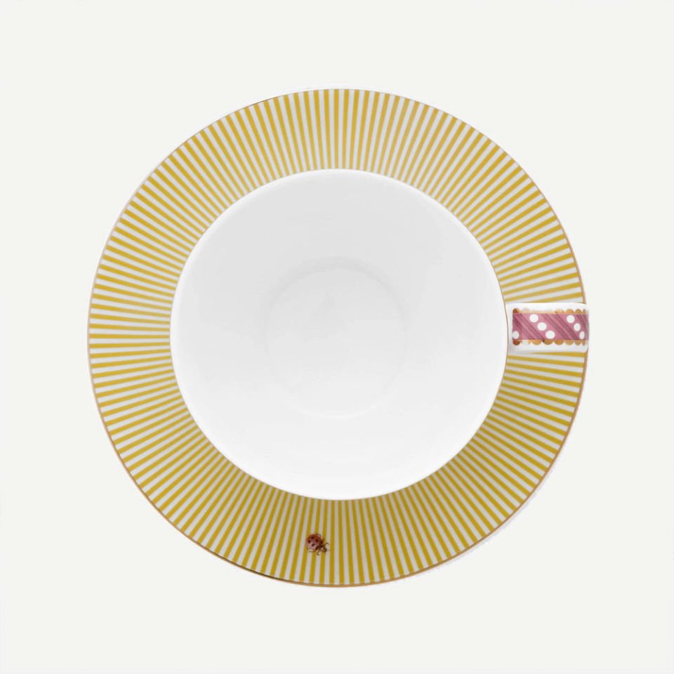 Sarı Porselen Çay Fincan Seti 280 Ml La Majorelle Collection by Pip Studio