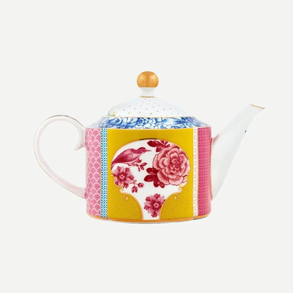 Sarı Pembe Porselen Demlik 950 Ml Royal Collection by Pip Studio