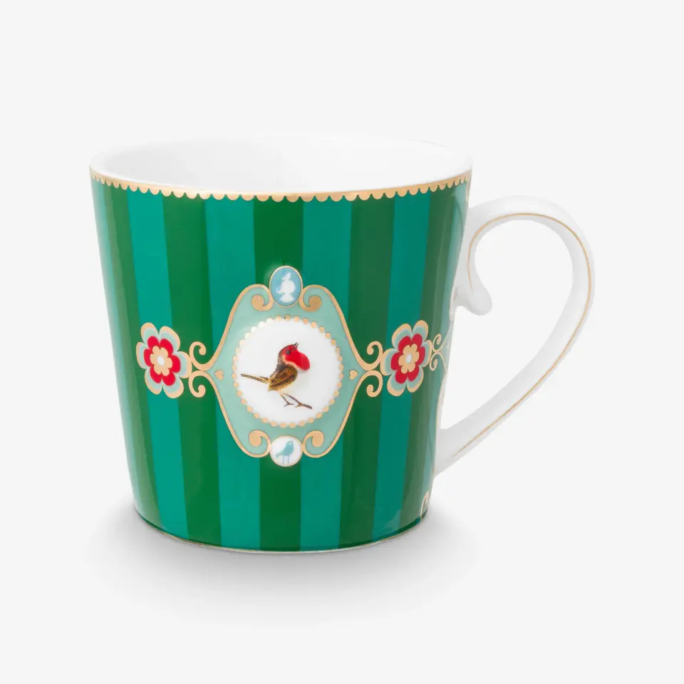 Pip Studio Yeşil Porselen Kupa Seti 250 Ml