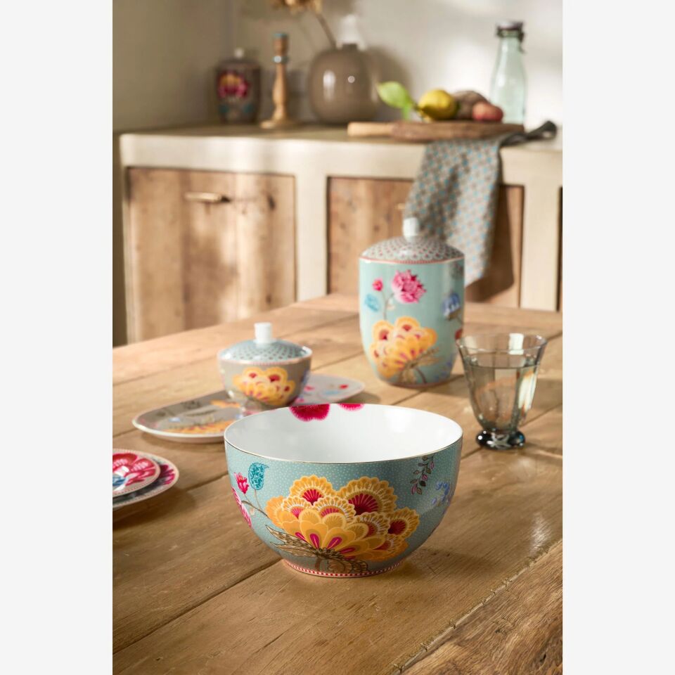 Mavi Porselen Servis Kasesi 18 Cm Fantasy Blooming Tales Collection | by Pip Studio