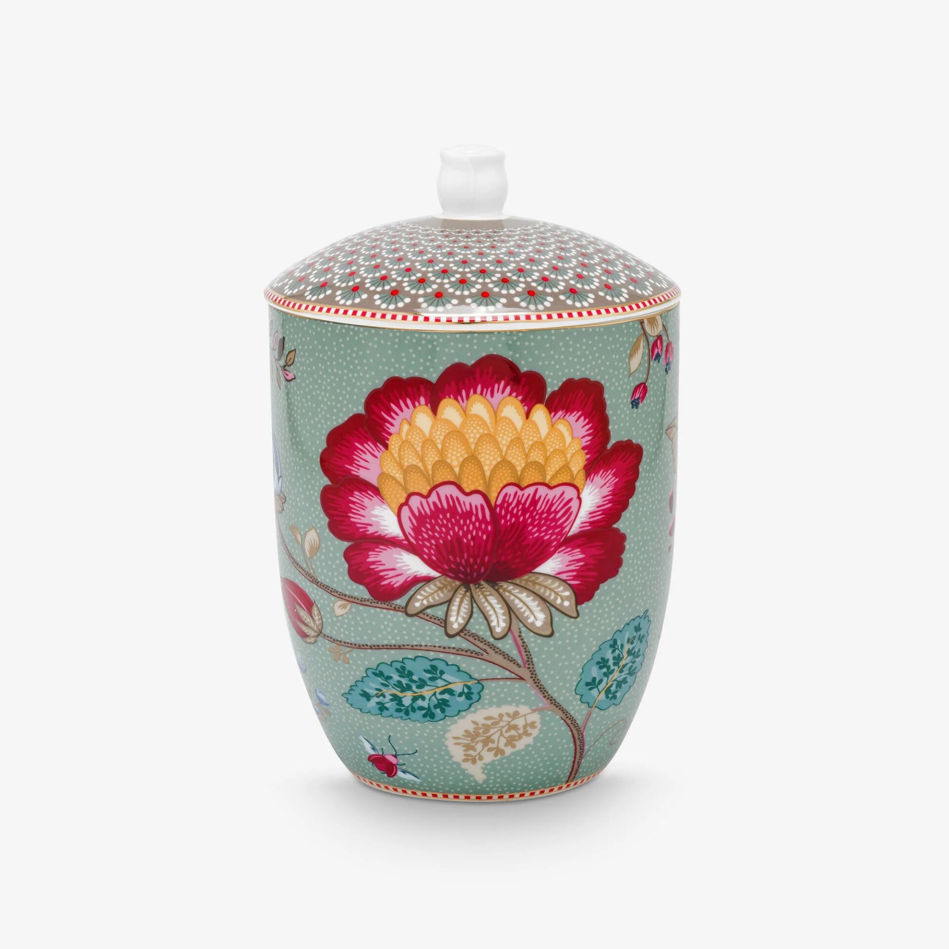 Mavi Porselen Saklama Kabı 1500 Ml Fantasy Blooming Tales Collection | by Pip Studio