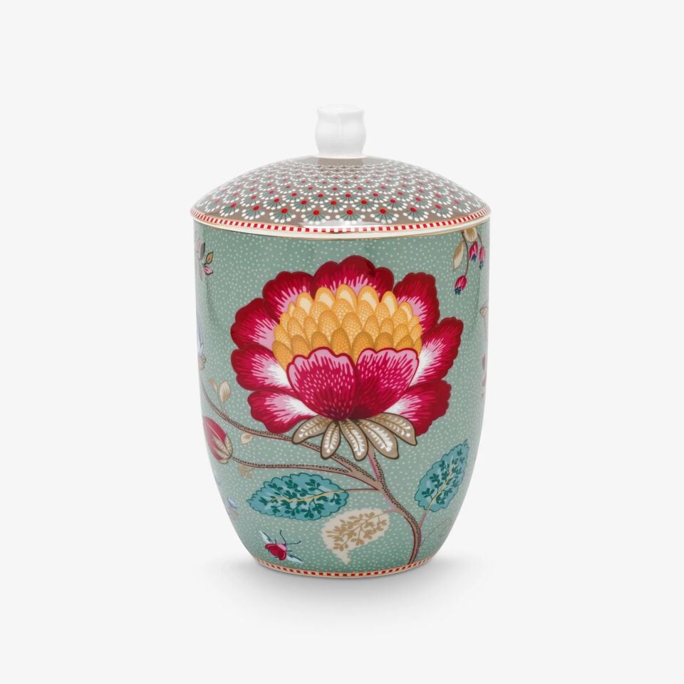 Mavi Porselen Saklama Kabı 1500 Ml Fantasy Blooming Tales Collection | by Pip Studio