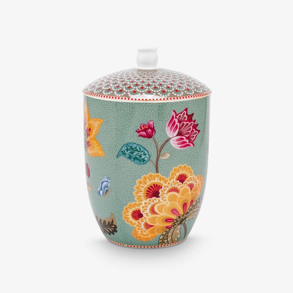 Mavi Porselen Saklama Kabı 1500 Ml Fantasy Blooming Tales Collection | by Pip Studio