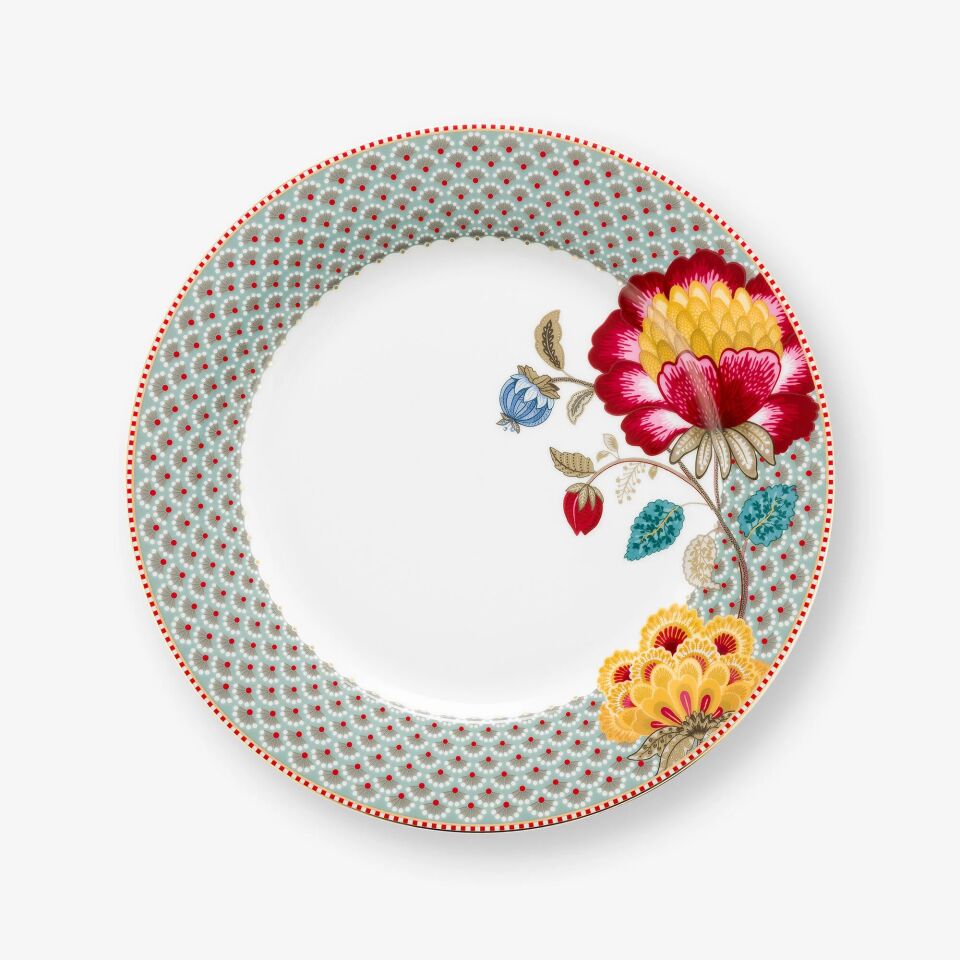 Mavi Porselen Kek Standı 26,5 Cm Fantasy Blooming Tales Collection | by Pip Studio