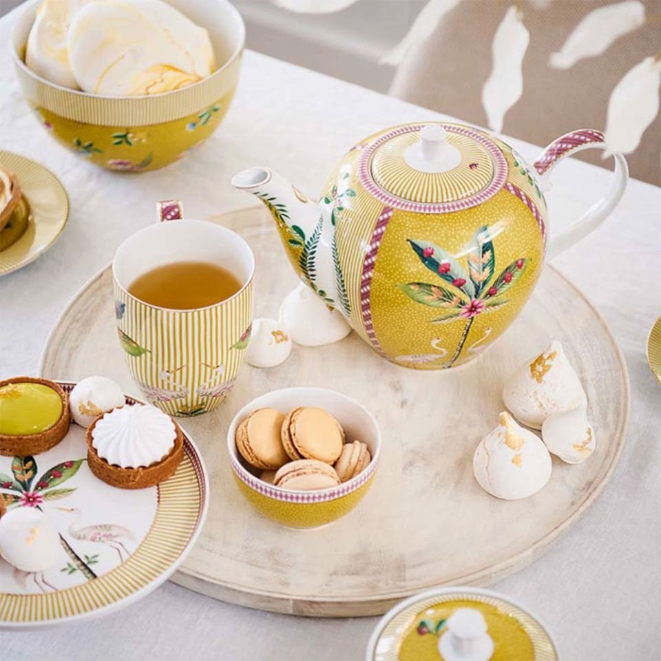 Sarı Porselen Demlik 1600 Ml La Majorelle Collection by Pip Studio