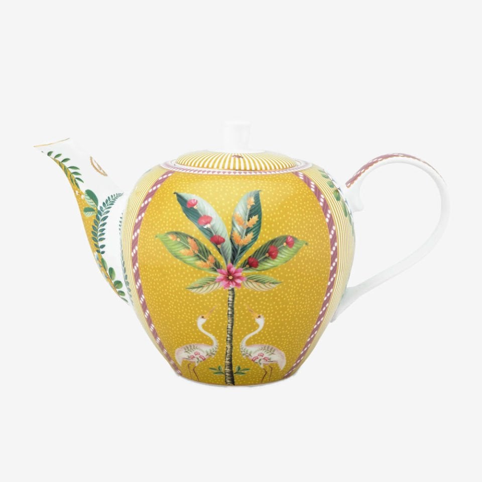 Sarı Porselen Demlik 1600 Ml La Majorelle Collection by Pip Studio