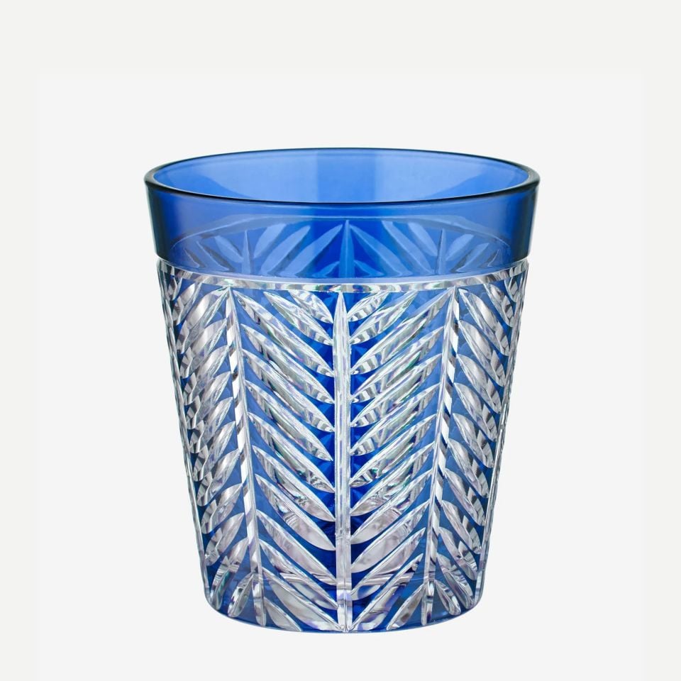 Mavi Cam Su Bardağı 345 Ml Lanza Collection by Chiara Alessi