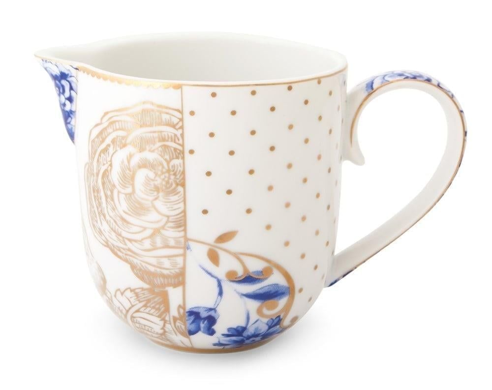 Mavi Beyaz Porselen Sütlük 260 Ml Royal White Collection by Pip Studio