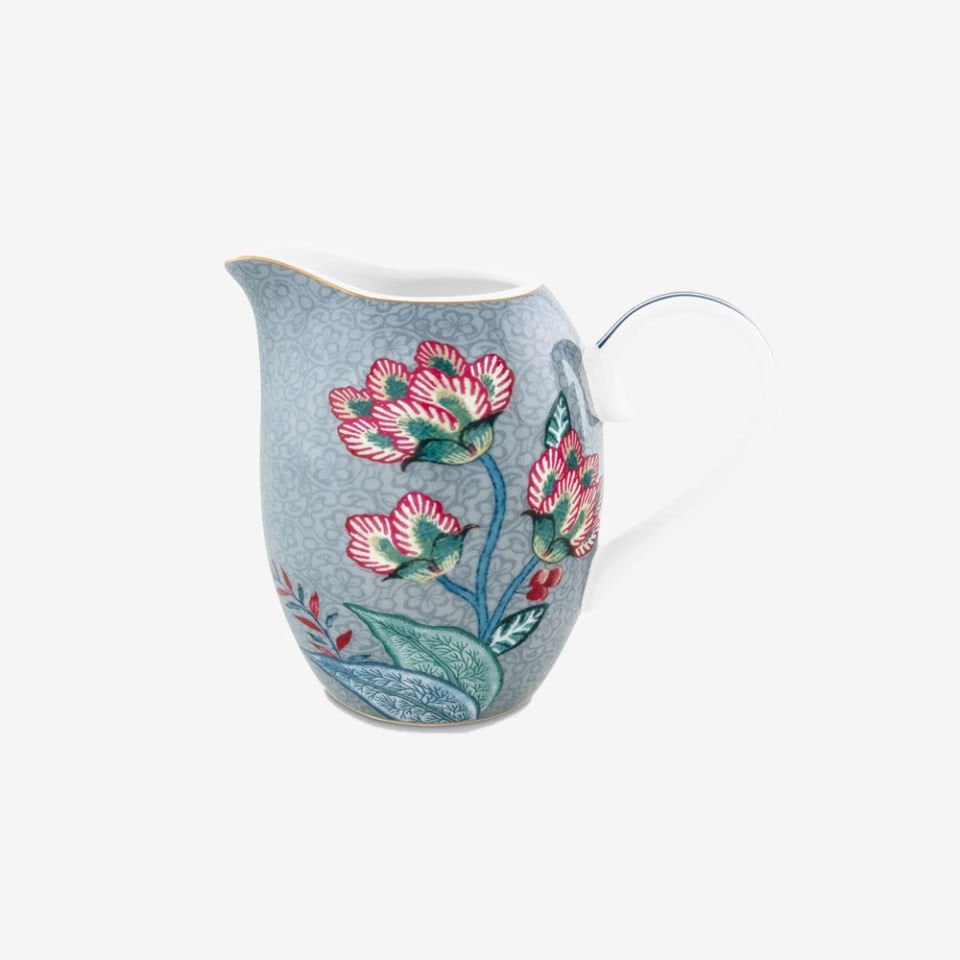 Mavi Porselen Sütlük 250 Ml Flower Festival Collection by Pip Studio