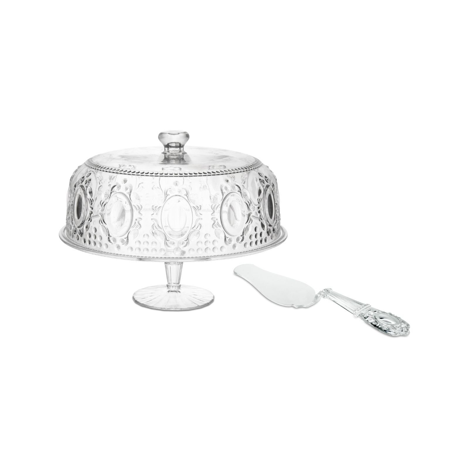 Baci Milano Baroque Rock Anniversary Kek Standı 32 cm ve Spatula