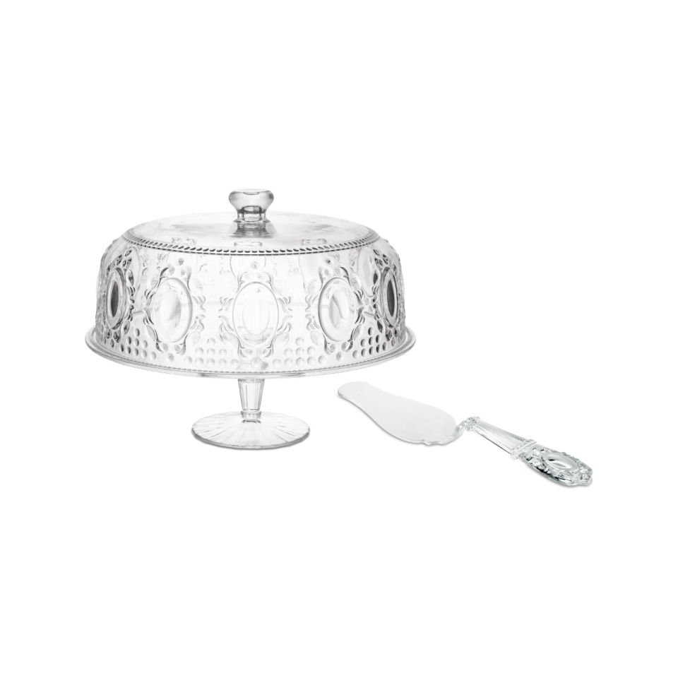 Baci Milano Baroque Rock Anniversary Kek Standı 32 cm ve Spatula