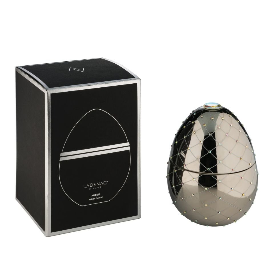 Gümüş Seramik Mum 450 Gr Bois De Roussie Collection by Ladenac Milano