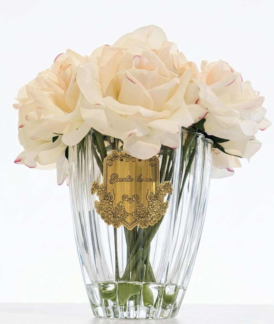 Guerlie&co. Krem Pembe 11 Gül Oval Gold