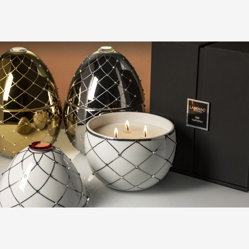 Altın Seramik Mum 450 Gr Bois De Roussie Collection by Ladenac Milano