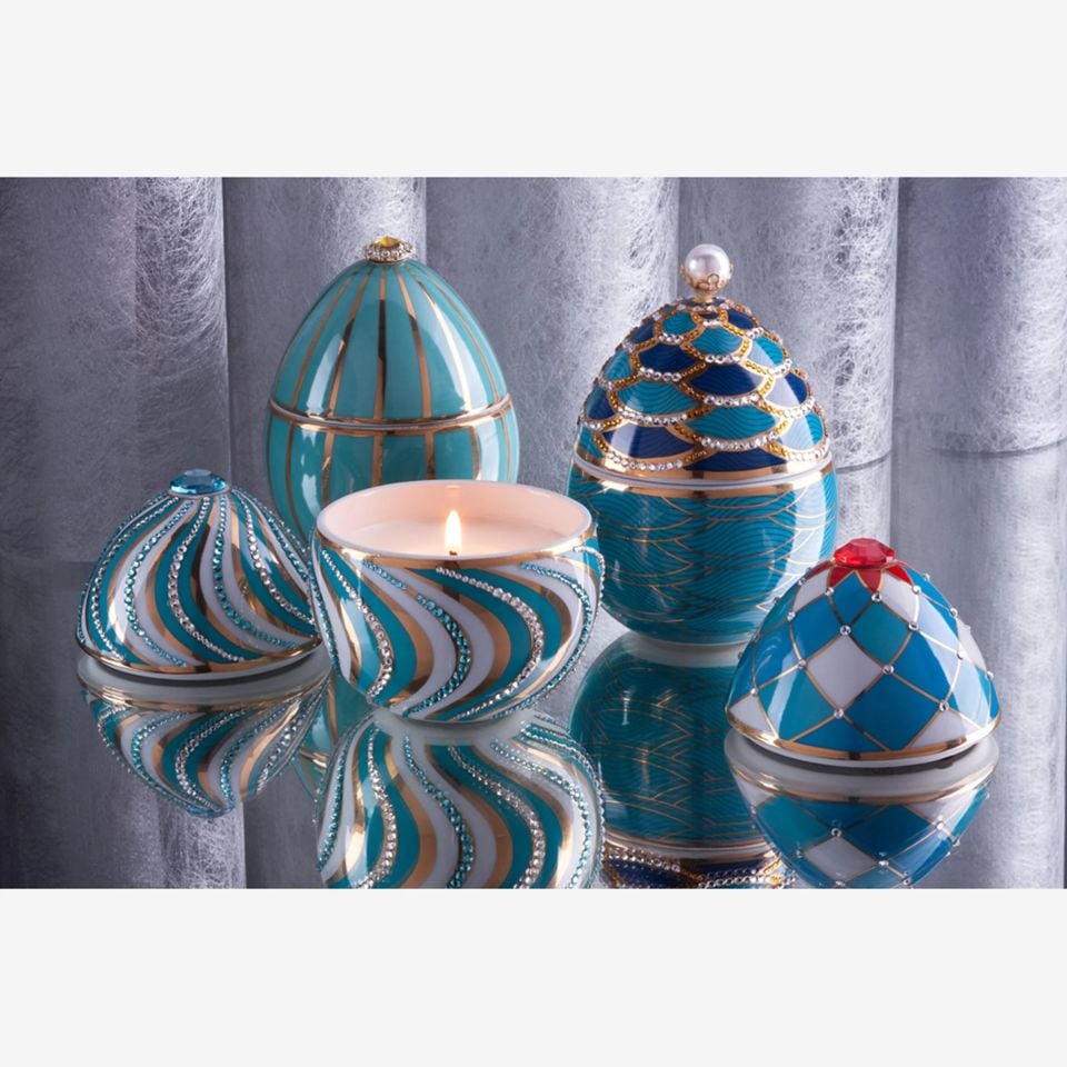 Mavi Seramik Mum 200 Gr Bois De Roussie Collection by Ladenac Milano