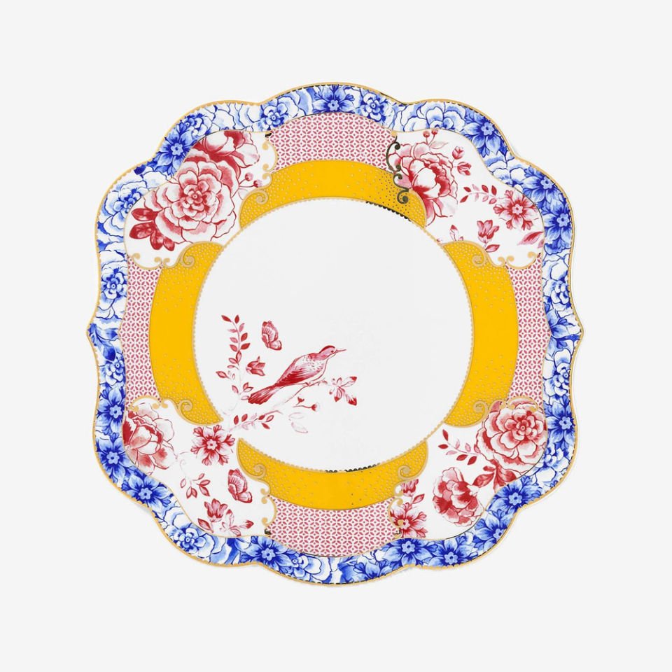 Mavi Porselen Kek Standı 24 Cm Royal Collection by Pip Studio