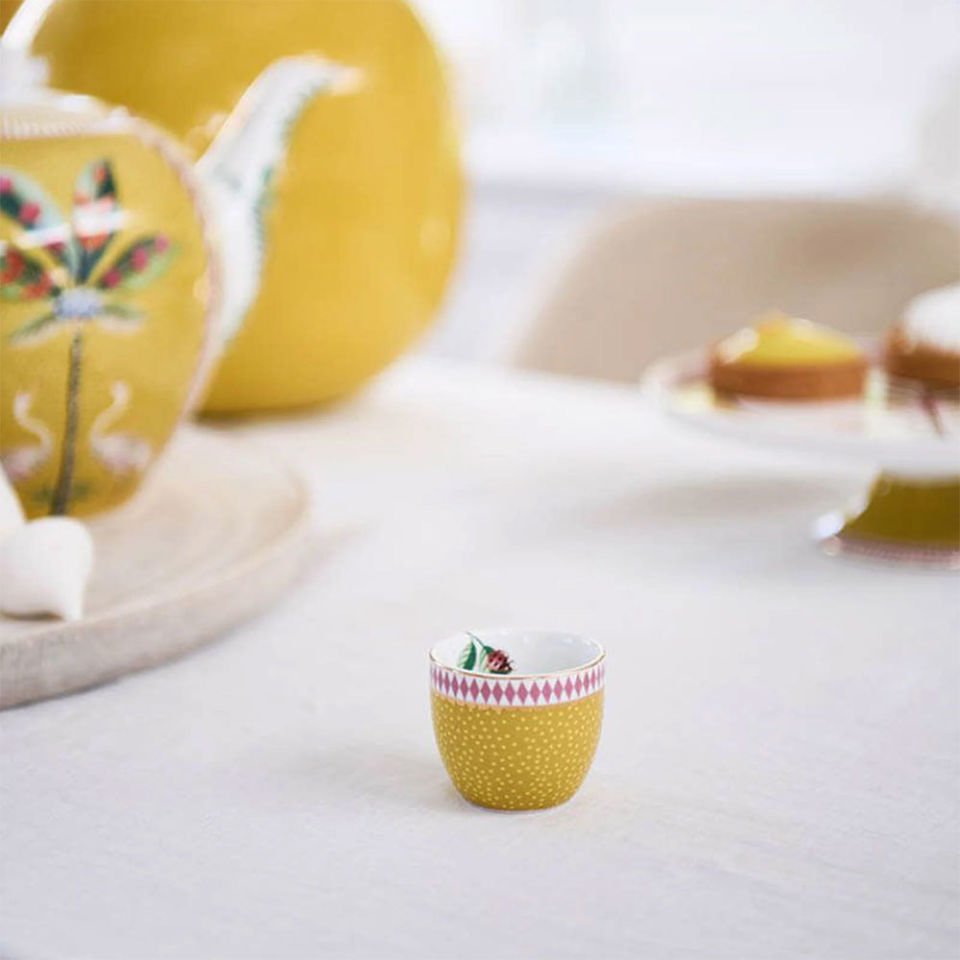 Sarı Porselen Yumurtalık 5 Cm La Majorelle Collection by Pip Studio