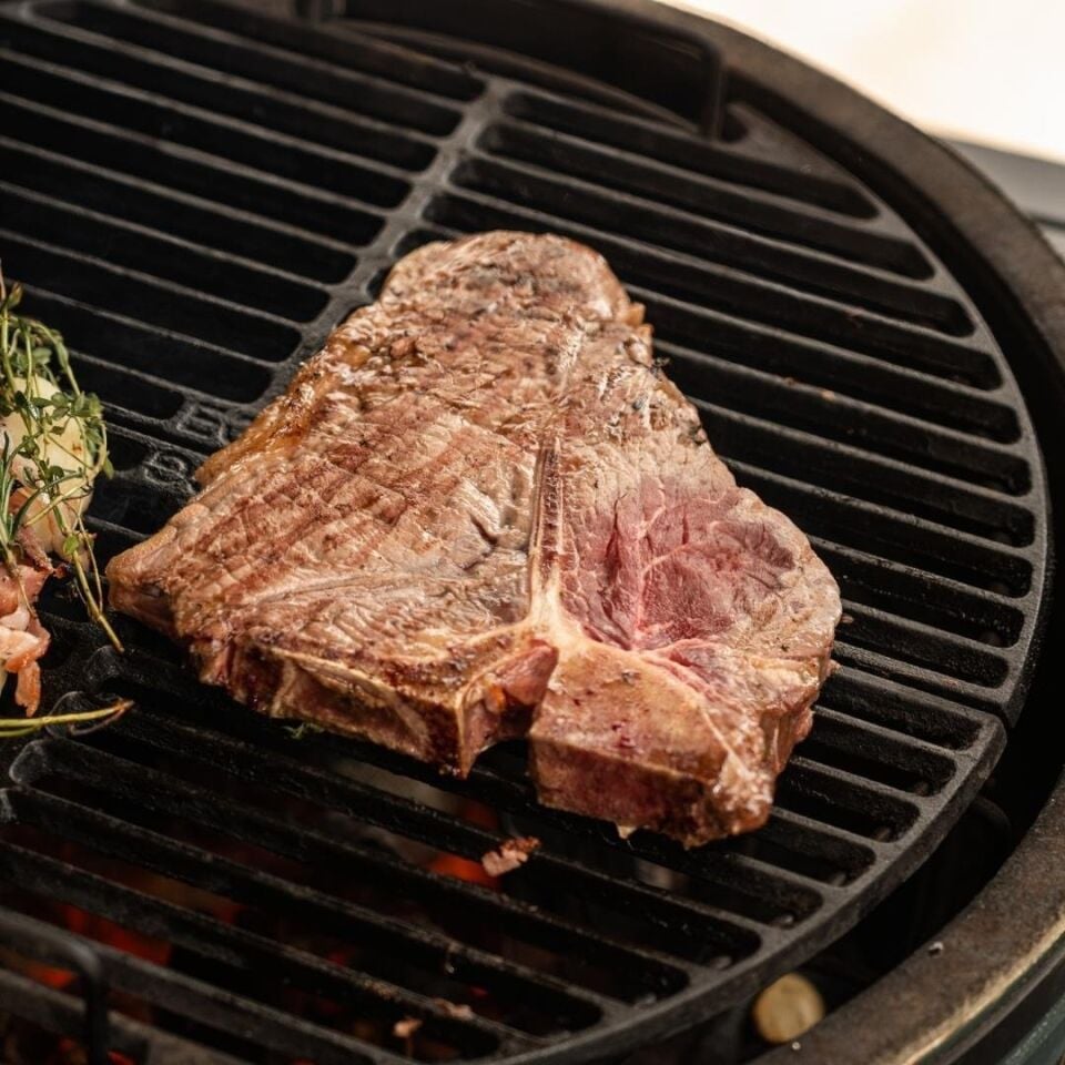 Big Green Egg Döküm Demir Yarım Izgara Large