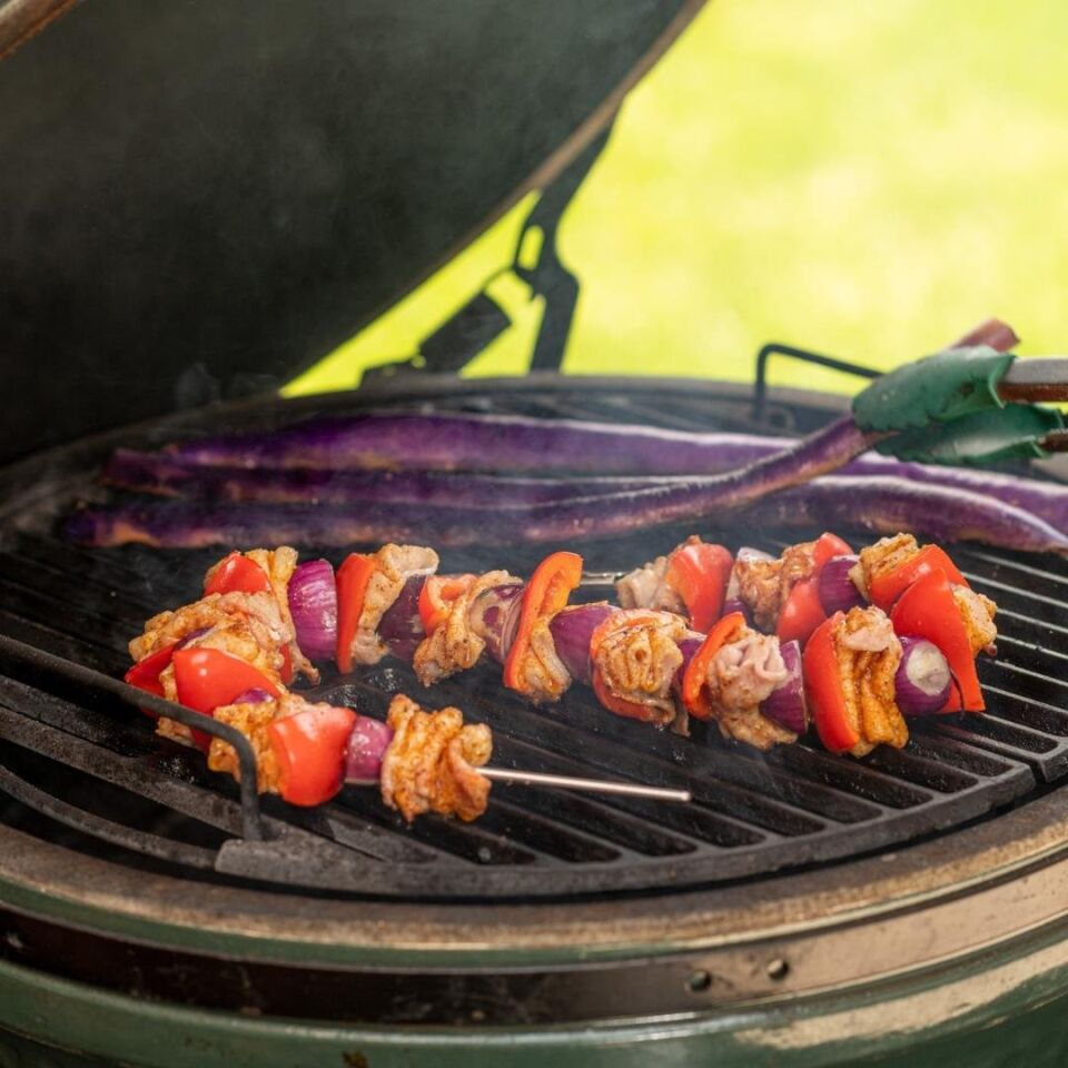 Big Green Egg Döküm Demir Yarım Izgara Large