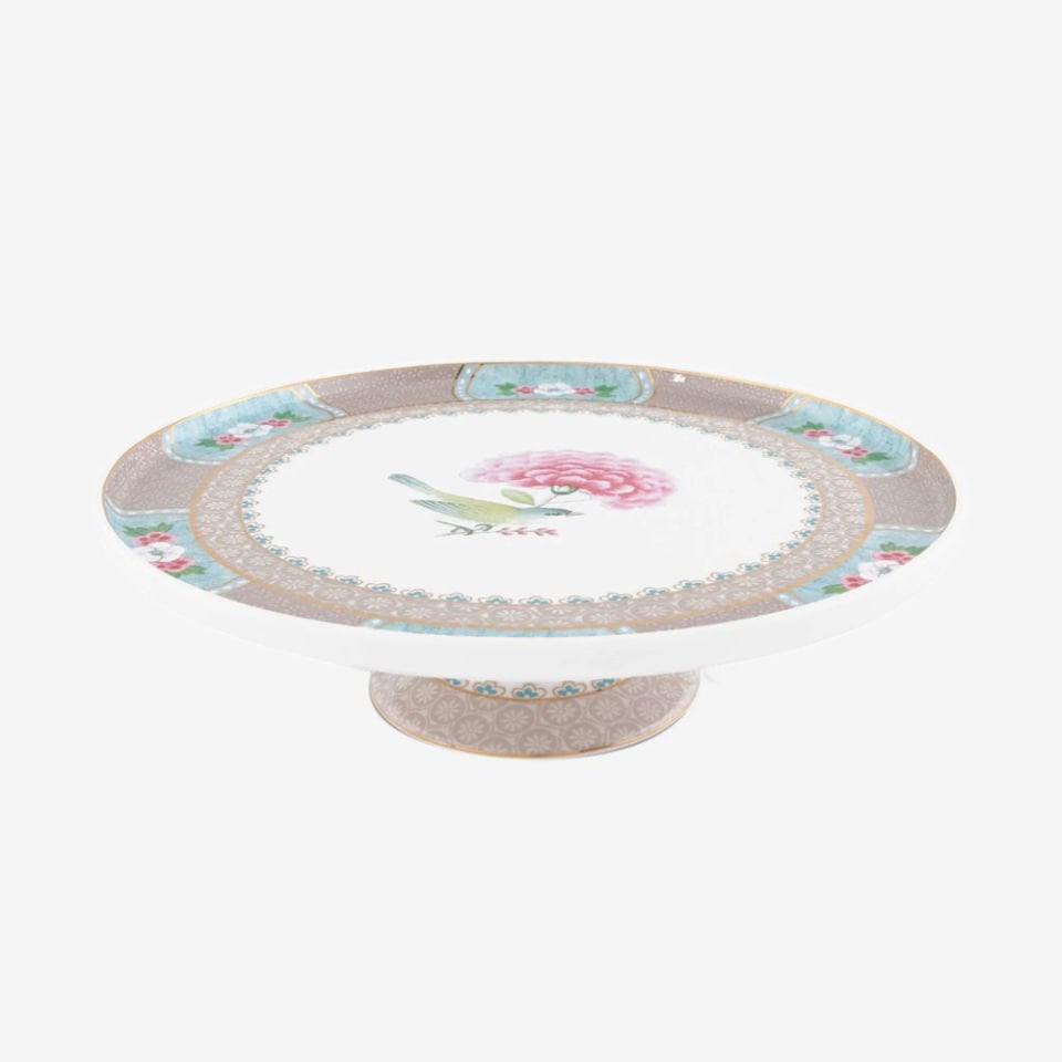 Haki Porselen Kek Standı 21 Cm Blushing Birds Collection by Pip Studio