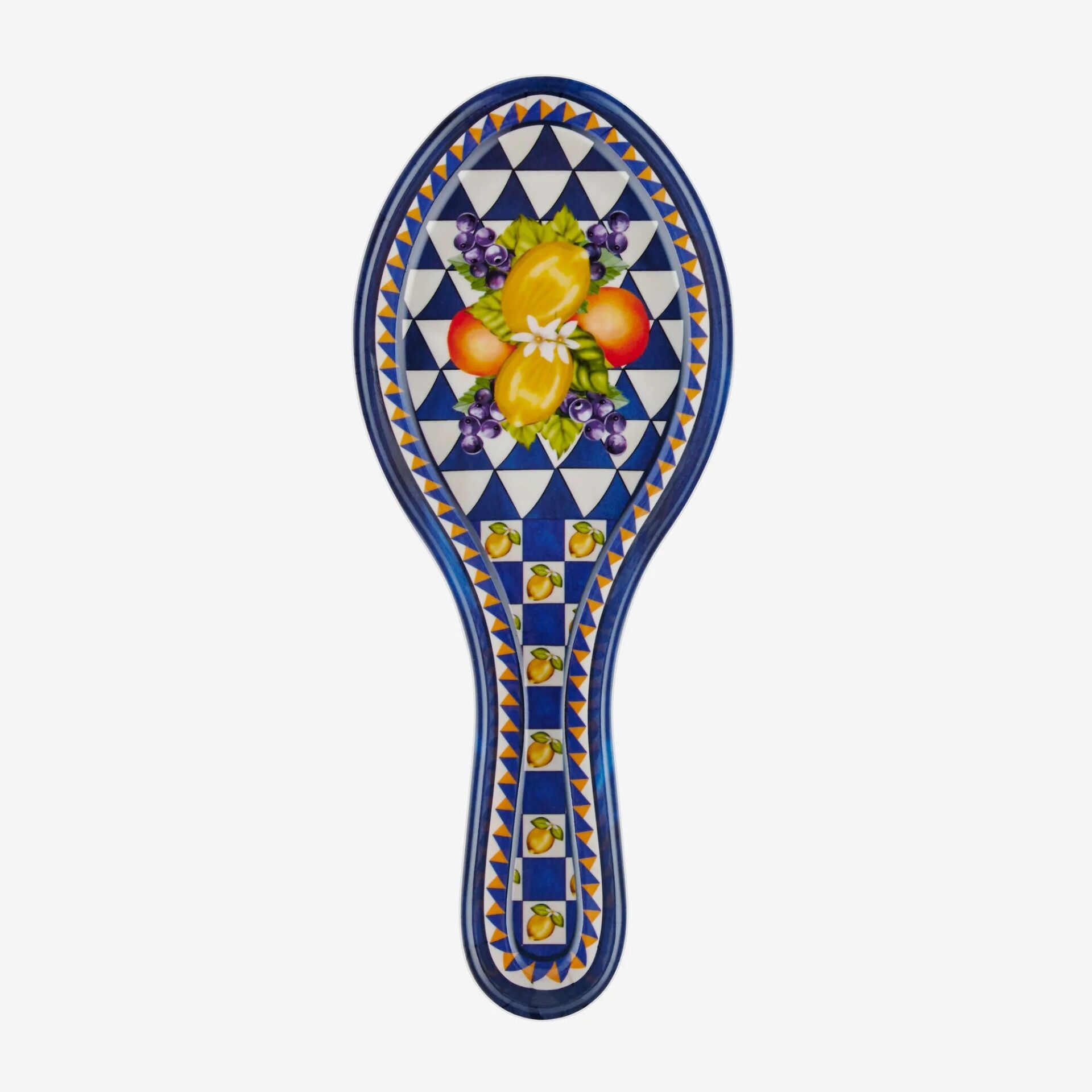Capri Mavi Kaşık Altlığı MELAMİN