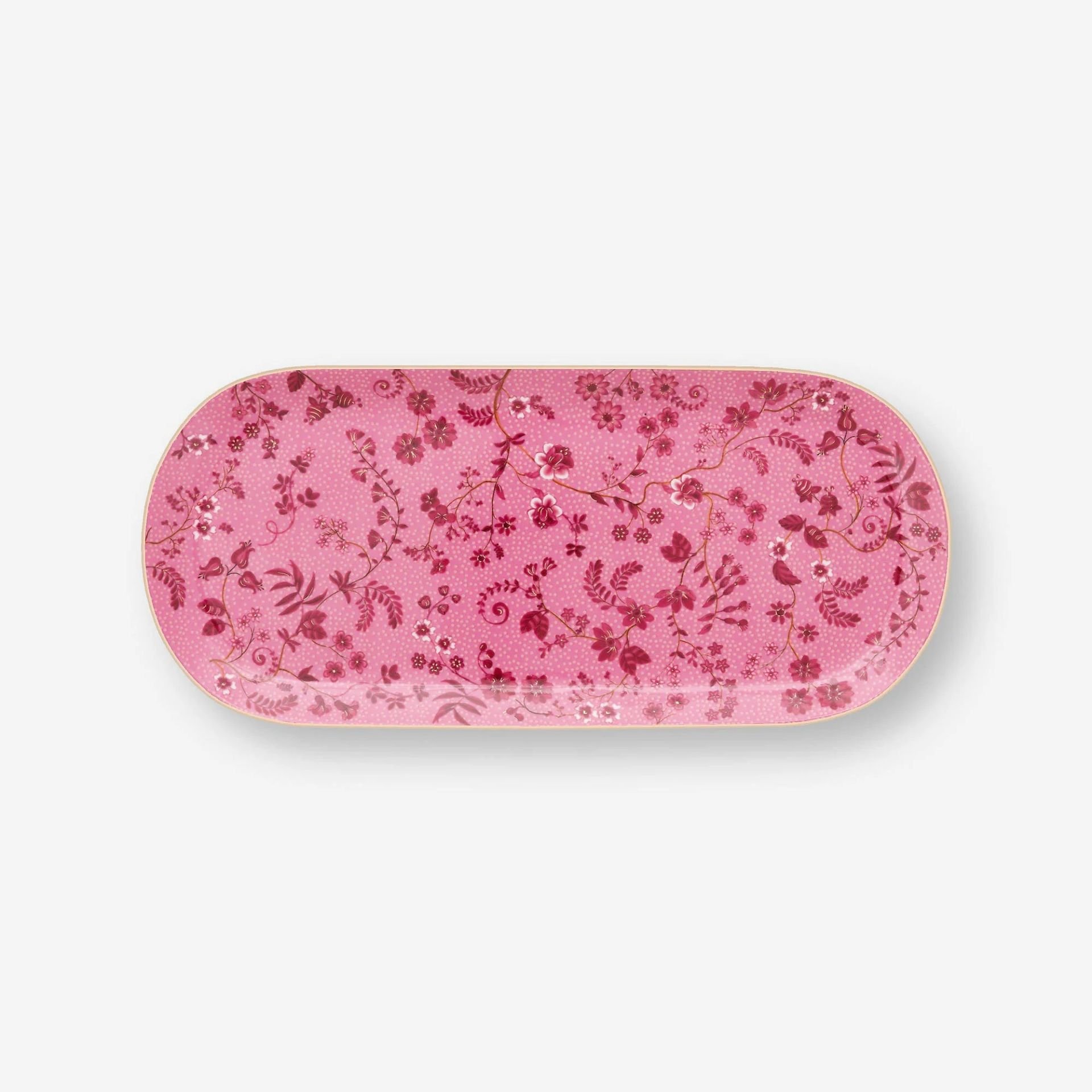 Pembe Porselen Servis Tabağı 33 Cm Jolie Collection by Pip Studio