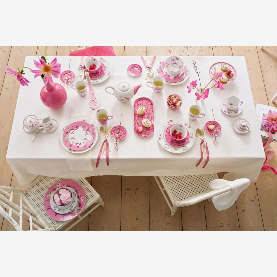 Pembe Porselen Servis Tabağı 33 Cm Jolie Collection by Pip Studio