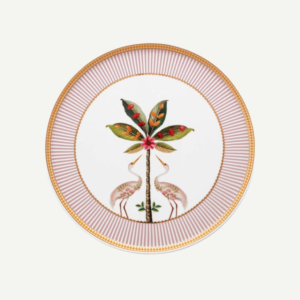 Pembe Porselen Kek Standı 21 Cm La Majorelle Collection by Pip Studio