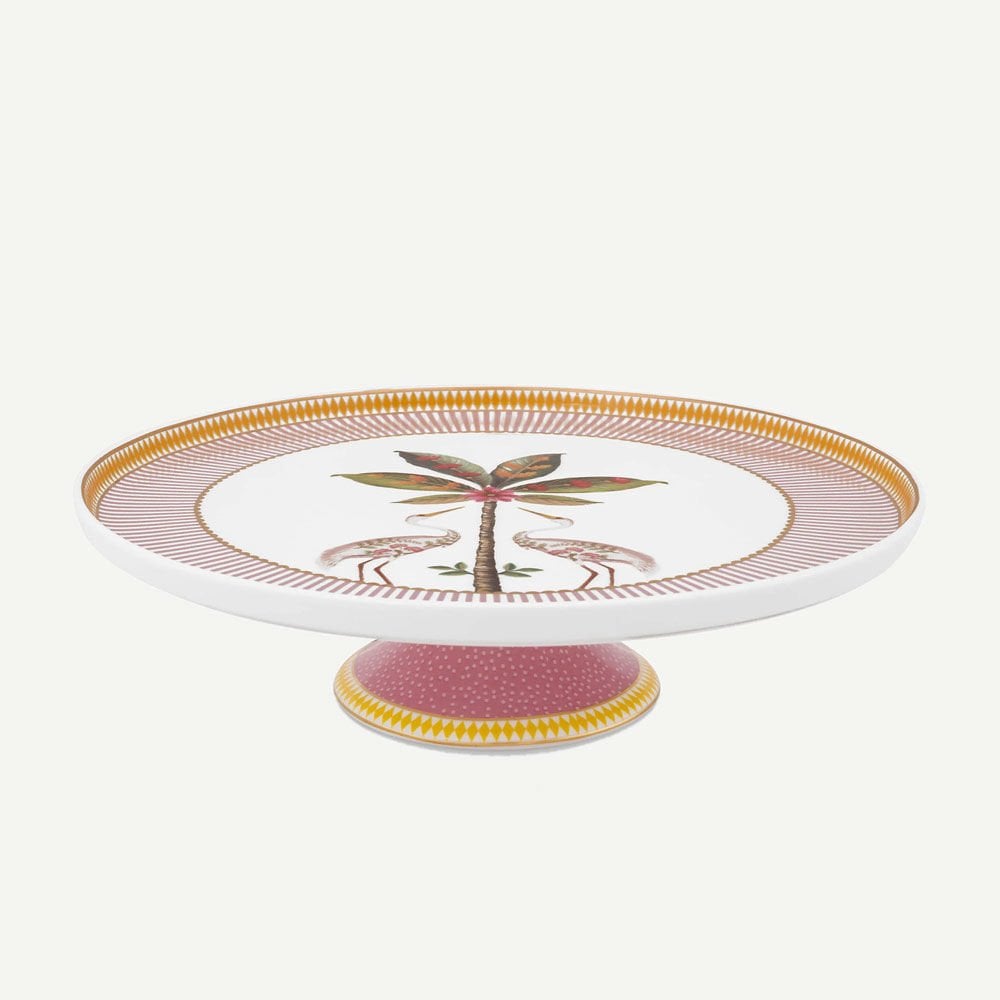 Pembe Porselen Kek Standı 21 Cm La Majorelle Collection by Pip Studio