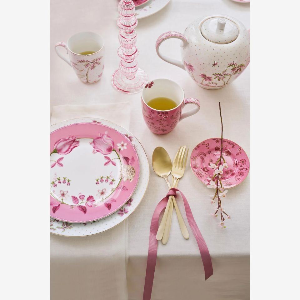 Beyaz Porselen Kupa Seti 450 Ml Jolie Collection by Pip Studio