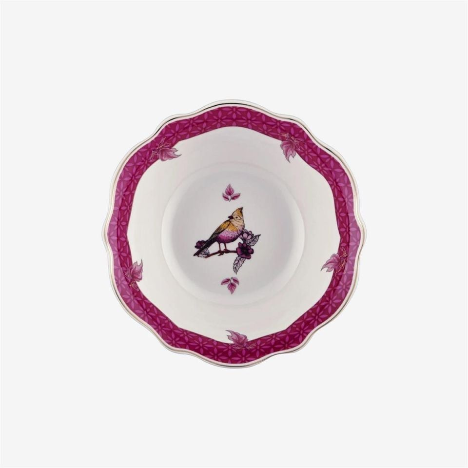 Pembe Porselen Yemek Takımı 24 Parça Allure Collection by Chiara Alessi