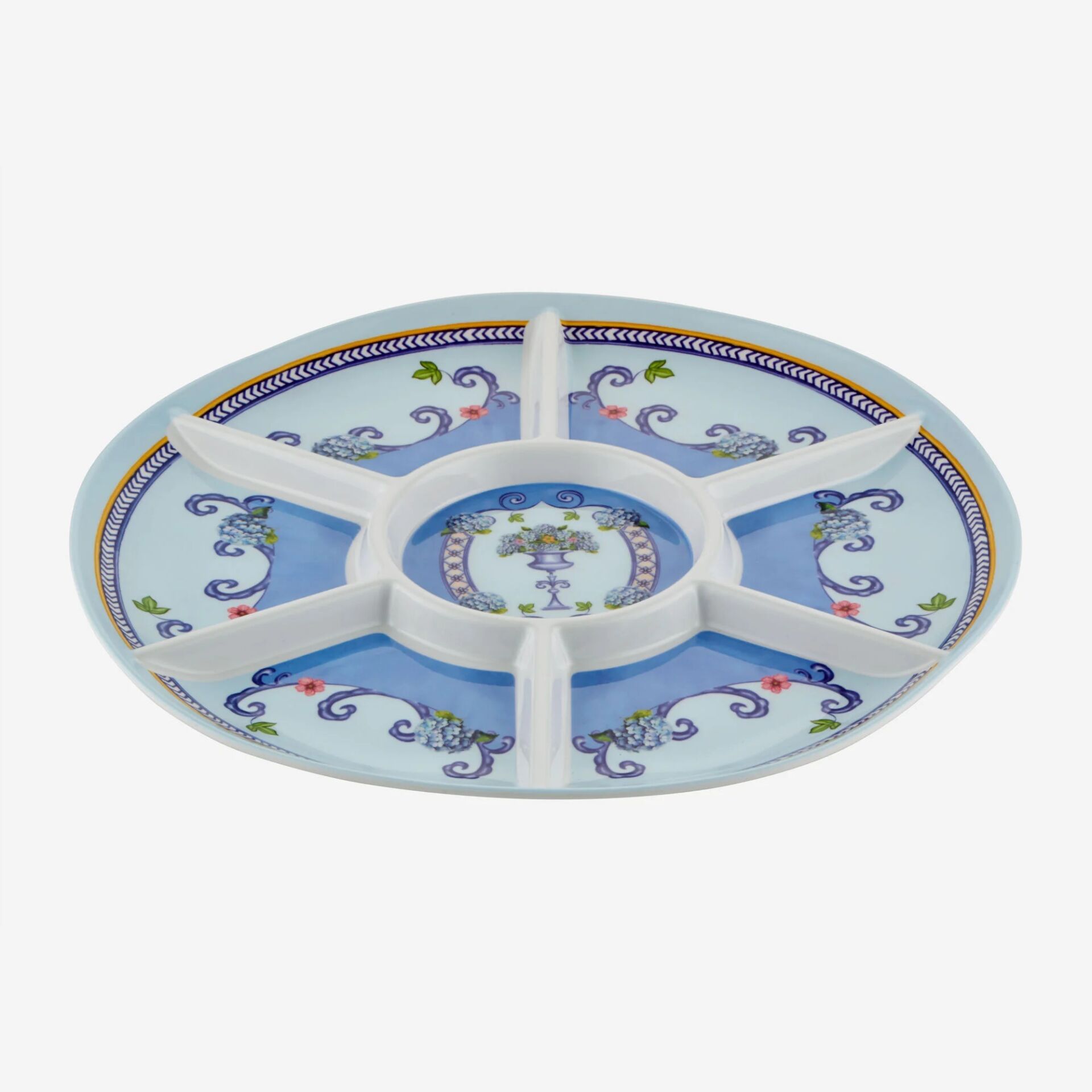 Chiara Alessi Mavi Melamin Servis Tepsisi 40 Cm Amore Collection