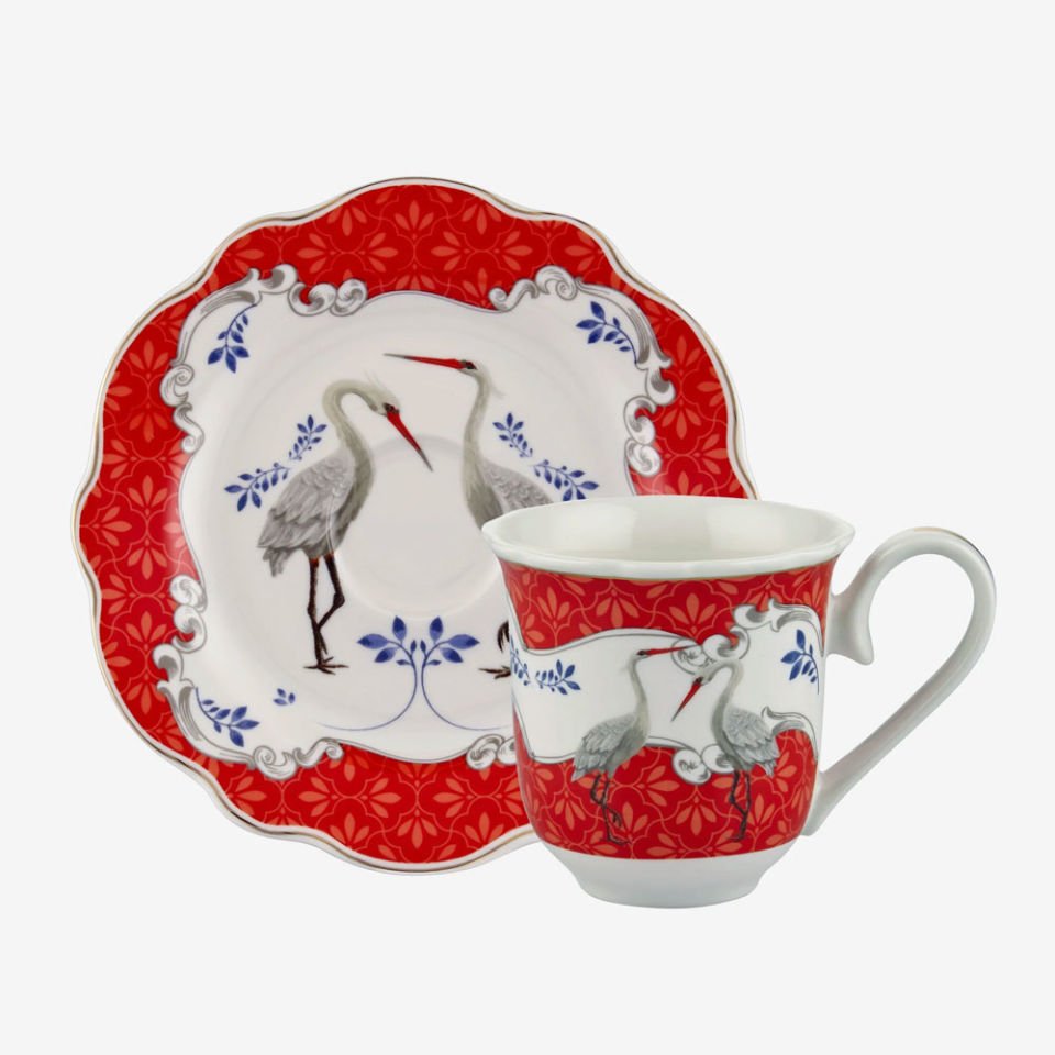 Mix Porselen Kahve Fincan Seti 90 Ml Allure Collection by Chiara Alessi