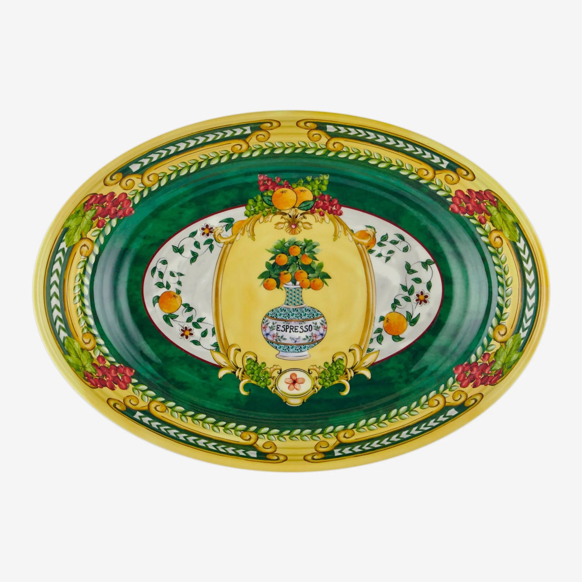 Yeşil Melamin Servis Kasesi 33 Cm Carpe Diem Collection by Chiara Alessi