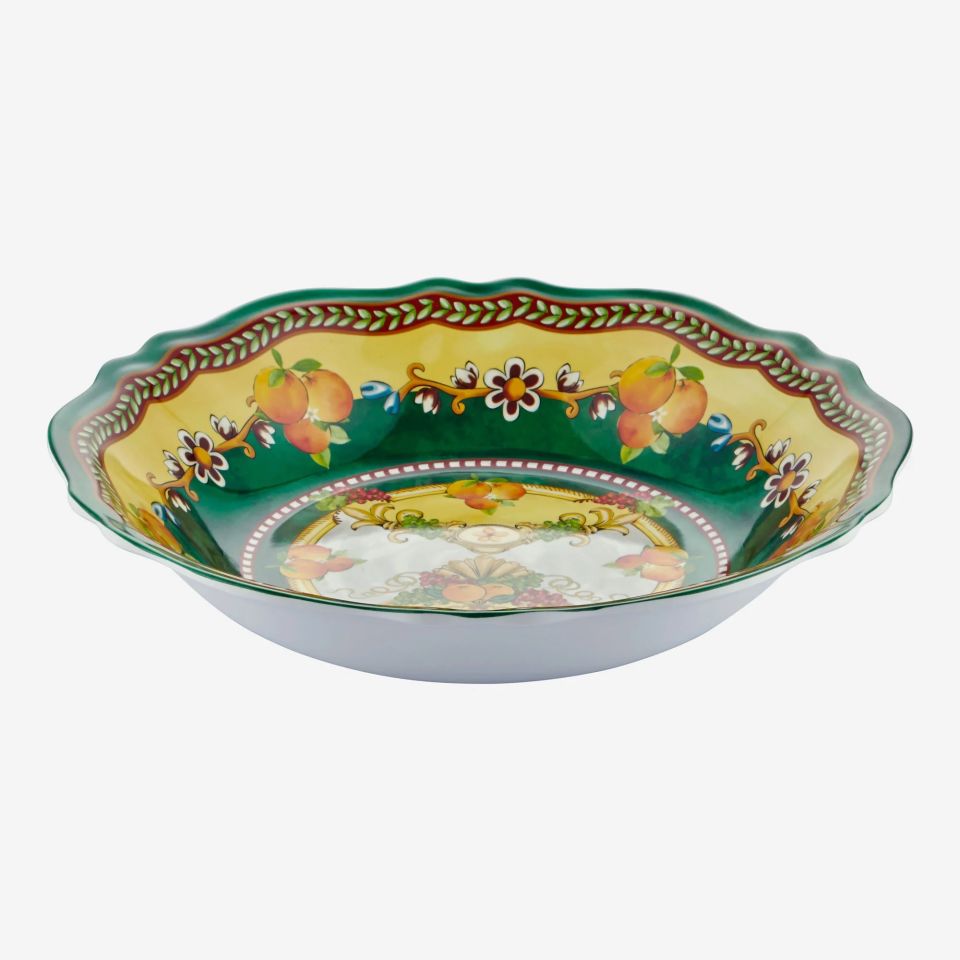 Yeşil Melamin Servis Kasesi 35 Cm Carpe Diem Collection by Chiara Alessi
