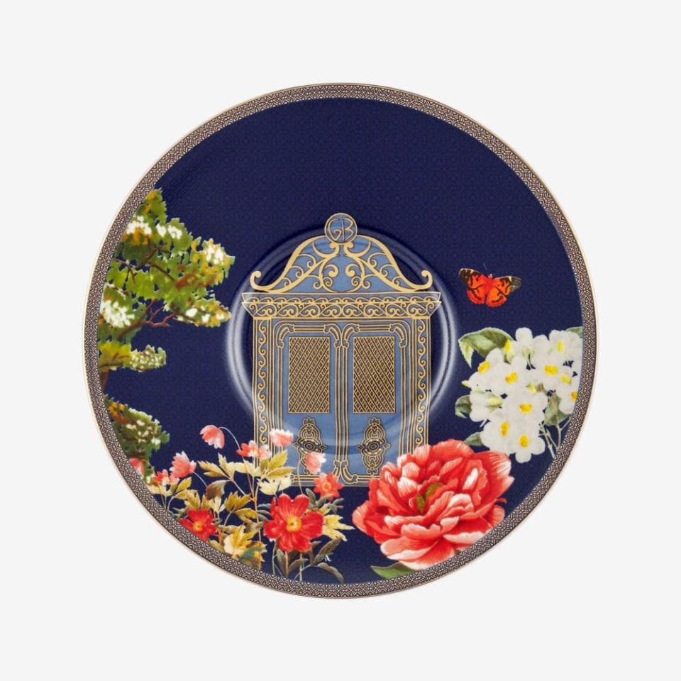 Lacivert Porselen Kahve Fincanı 90 Ml Butterfly Walley Collection by Chiara Alessi