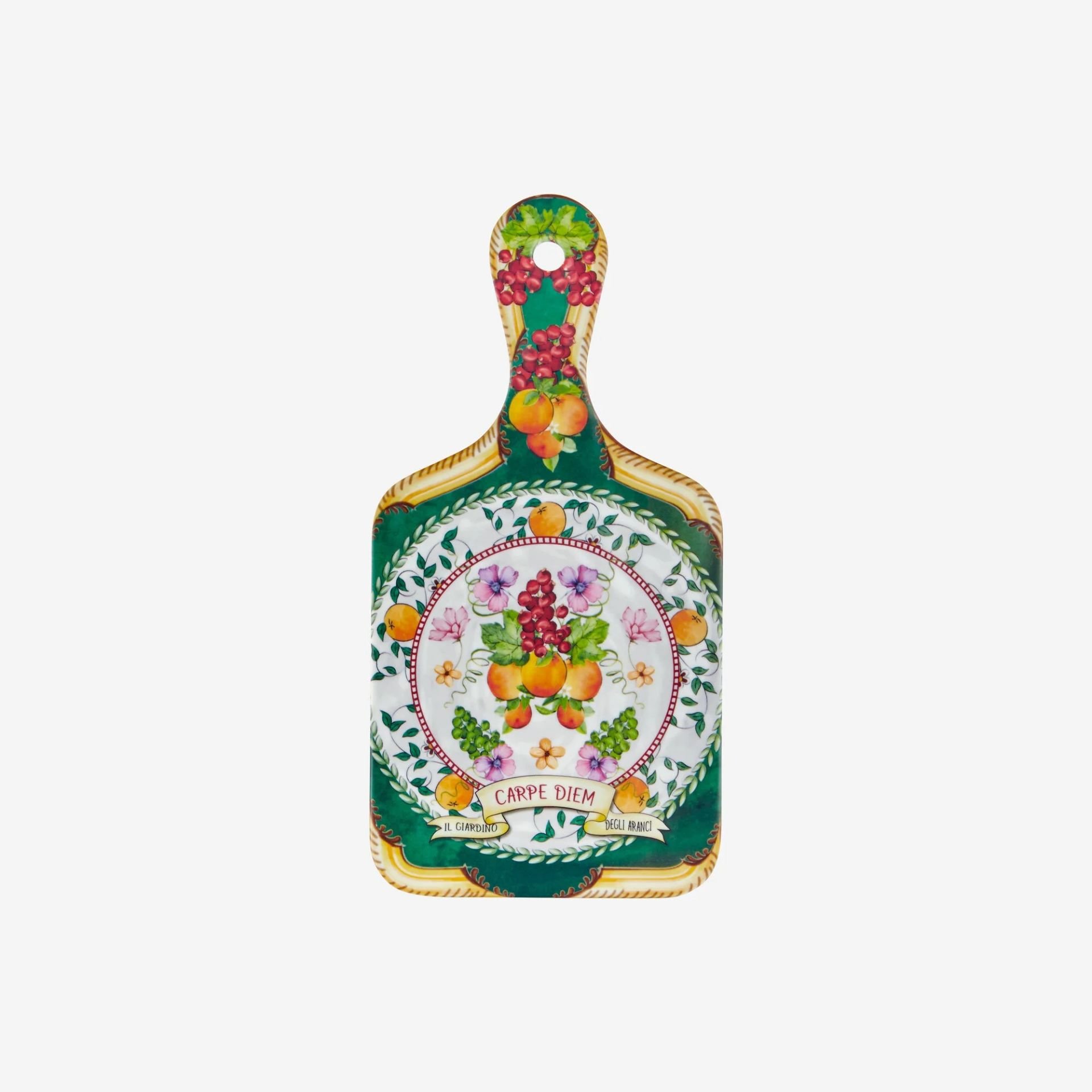 Yeşil Melamin Sunum Tahtası 25 Cm Carpe Diem Collection by Chiara Alessi