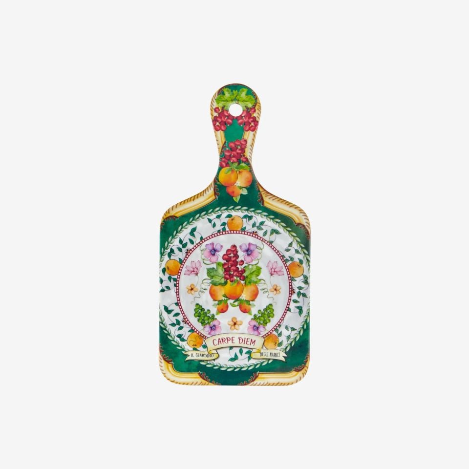 Yeşil Melamin Sunum Tahtası 25 Cm Carpe Diem Collection by Chiara Alessi